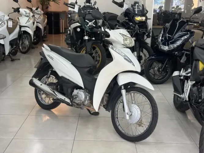 Honda BIZ 110i 2019 Branca - Mepal Motos