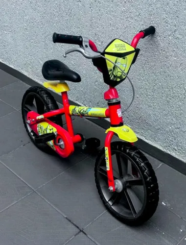 Bicicleta Infantil Homem de Ferro Aro 12