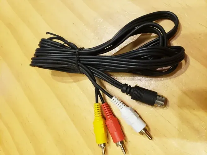 Cabo Audio e Video para Mega Drive 3