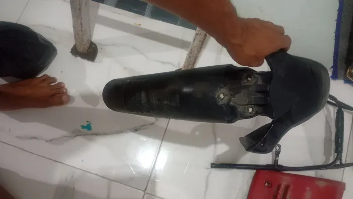 Carenagem bagageiro cesta e paralama