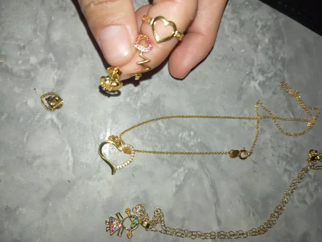 Kit banhado a ouro