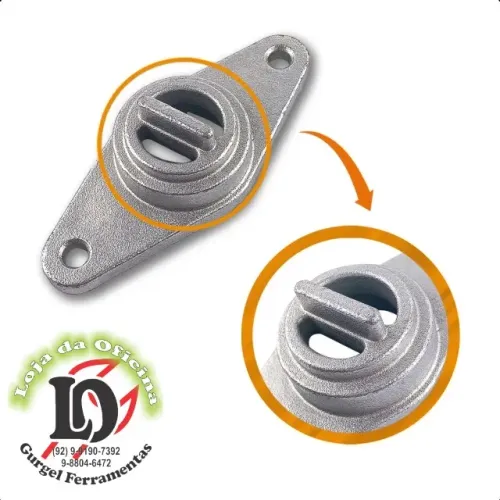 Ferramenta para fasagem do eixo do comando de valvulas do Palio c/motor Fire 1.0 8V-FR482T