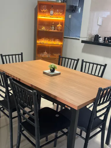 Mesa de jantar 6 lugares