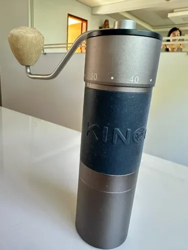 KINGrinder K6 Moedor de Café Manual Profissional Alta Precisão
