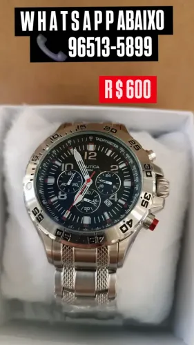 Relógio NAUTICA Referência N19508G Multifuncional ENTREGAMOS