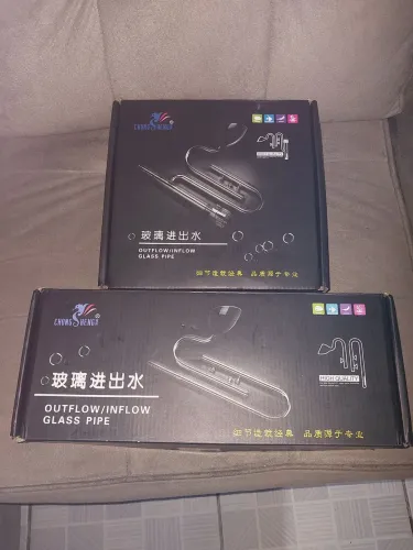Kit captação de água para aquario em vidro.