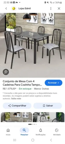 Vendo mesa base de mármore! 