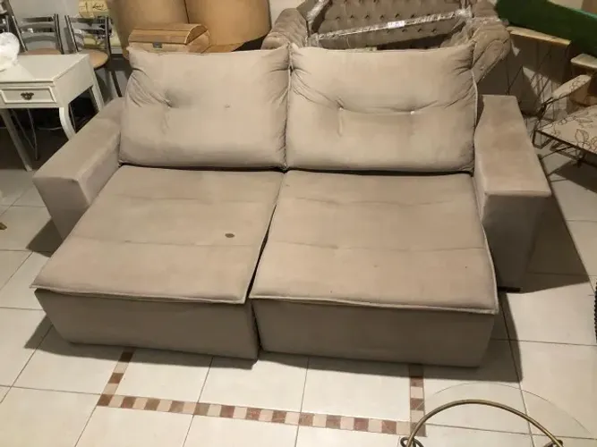 Sofa dois lugares retrátil