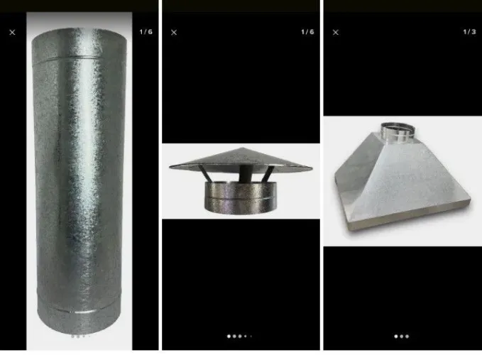 Coifa para chapa com dulto