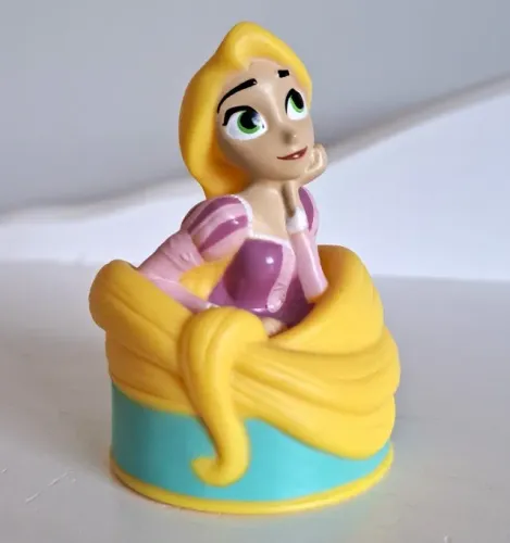 miniatura rapunzel sonhadora 8cm