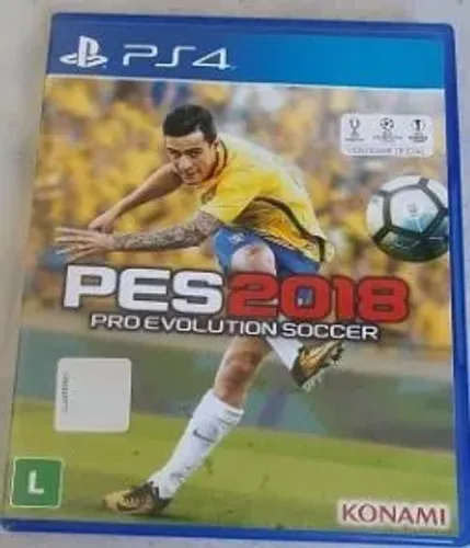 Jogo Pes 2018 de Ps4
