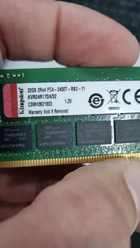 Memória De Servidor Kingston 32gb Ddr4 Rdimm