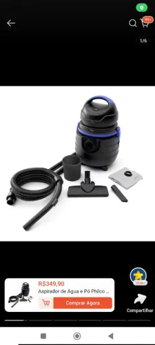 ASPIRADOR DE PO PHILCO 1500w