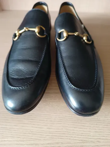 Sapato masculino GUCCI couro N° 10. 1/2