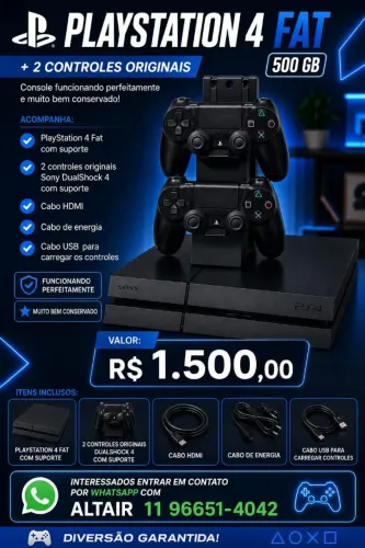 Vendo play station 4