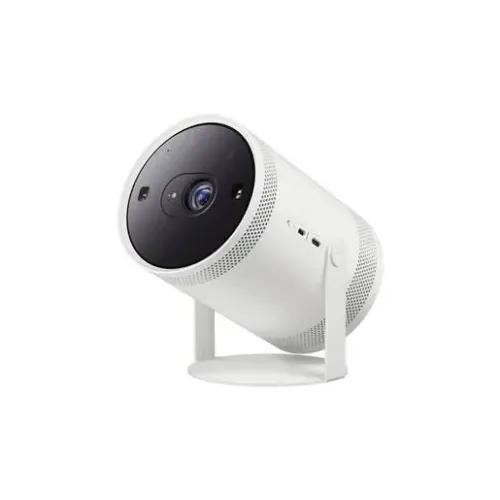Projetor Samsung The Freestyle 2ª Geração Branco Smart Portátil Tela 30" a 100" Som 360º