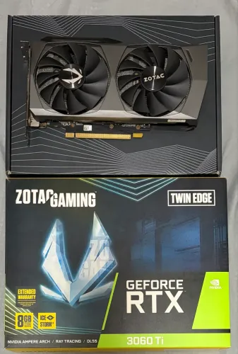 RTX 3060ti 8Gb Zotac
