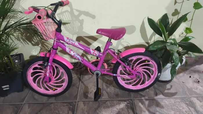 Vendo uma bicicleta aro 16 menina e um patinete