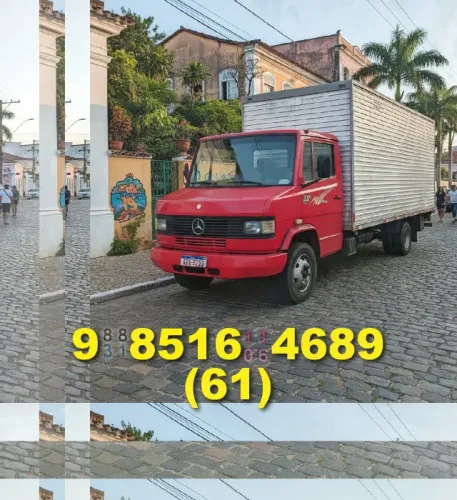frete em caminhão baú para Águas Claras e Guará - excelente qualidade e pontualidade!