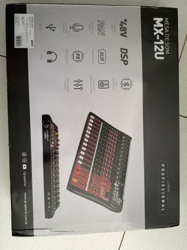 Mesa de som mx-12u