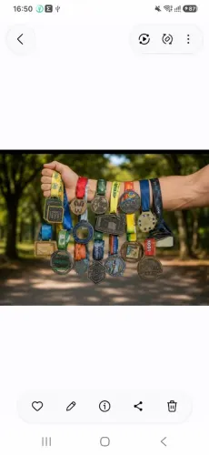 Kit 15 Medalhas de Corrida de Rua - Coleção Eventos Várias Etapas