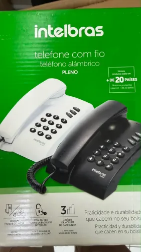 Telefone novo na caixa