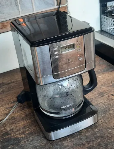 Cafeteira Inox Grande Mr.Coffe Digital 