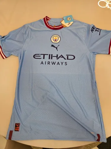 Camisa Manchester City modelo Jogador 22/23