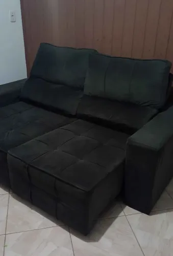 Sofá 2 lugares retrátil