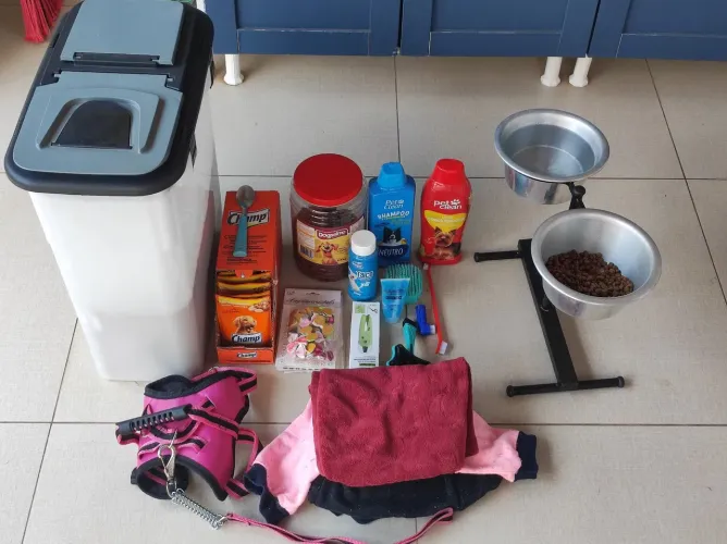 Vende se itens para cachorro fêmea