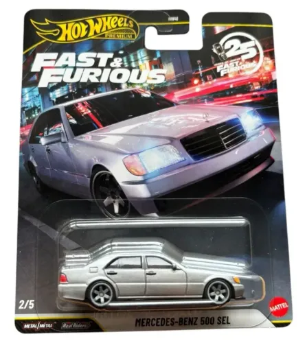 Hot Wheels Fast E Furious Mercedes-benz 500 Sel