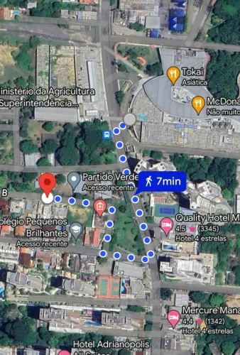 Apartamento compacto com 1 suíte próximo ao Manauara Shopping
