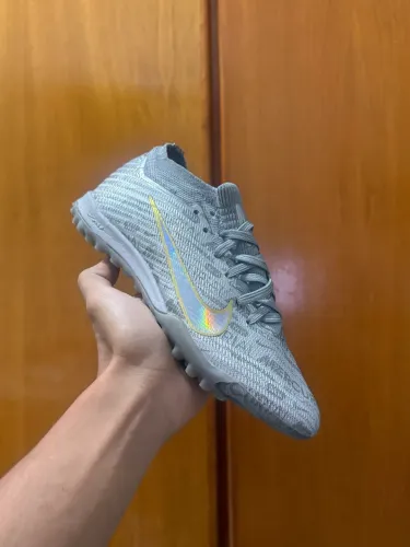 Chuteira Society Nike Mercurial Vapor 16 Elite Prata Tamanho 36