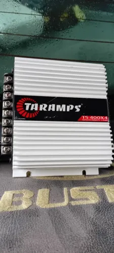 Vendo modulo taramps t400 e caixa com sub 12 mais dois alto-falantes de 8pl