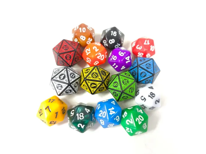 Dados RPG d20 