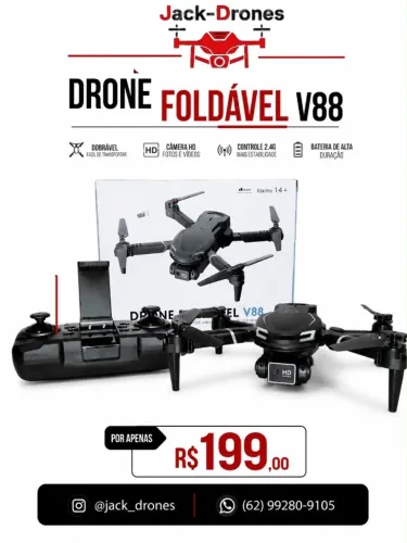 Drone Foldável V88