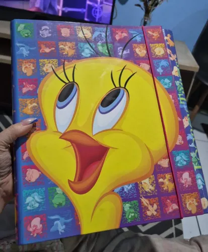 Fichario Looney Tunes ( PIU PIU)