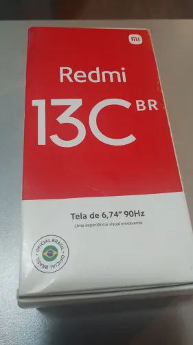Celular redmi 13c BR 128gb inteiro com caixa