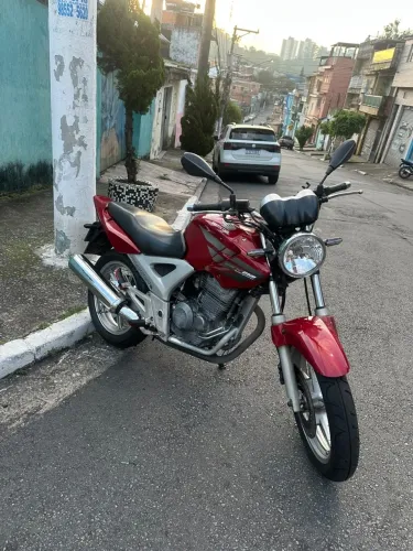 Honda CBX Twister 250 - Vermelha Ano 2007