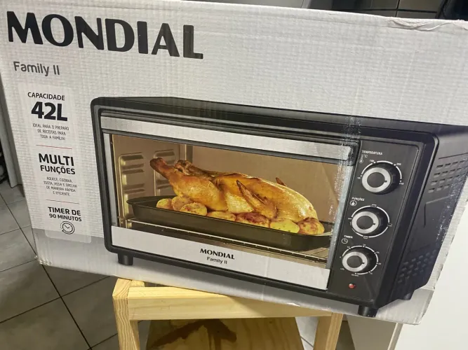 Vendo forno elétrico novo sem uso