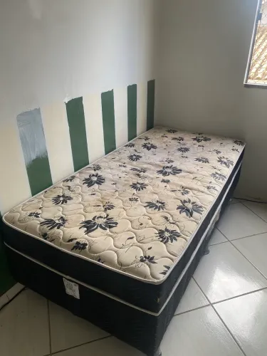 vendo cama de solteiro ortobom