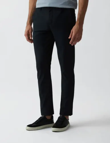 calça chino tech khaki aviador preta