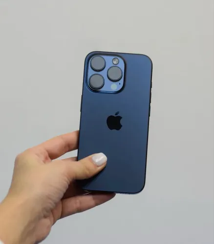 iPhone 15 pro azul 128 Gb Garantia 6 meses 