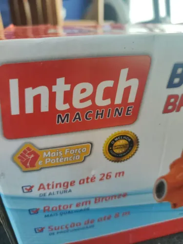 Bomba Periférica intech Machine BP 500 - 1/2 HP -127V