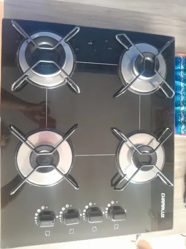 Cooktop 4 bocas Chamalux Preto