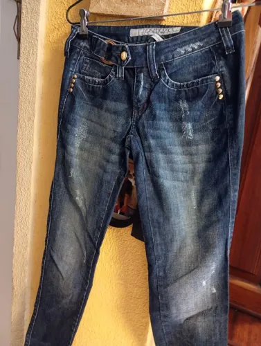 Calça jeans feminina 38 (OSMOZE)