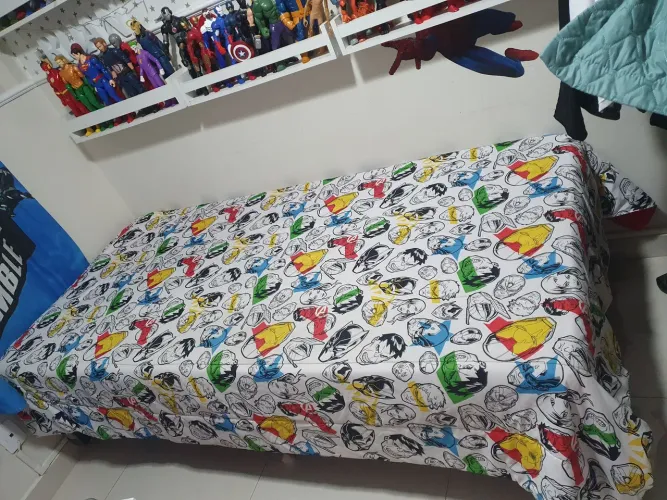 Edredom solteiro Avengers