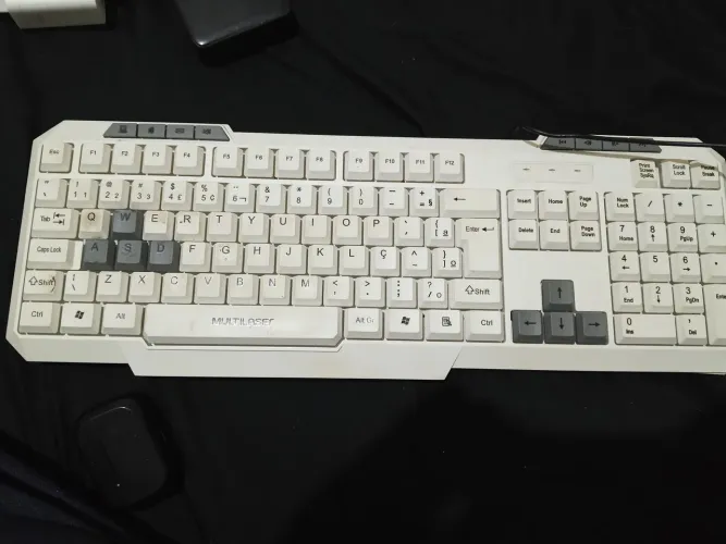 Teclado Multilaser funcionando perfeitamente