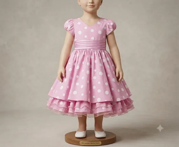 Vestido infantil menina