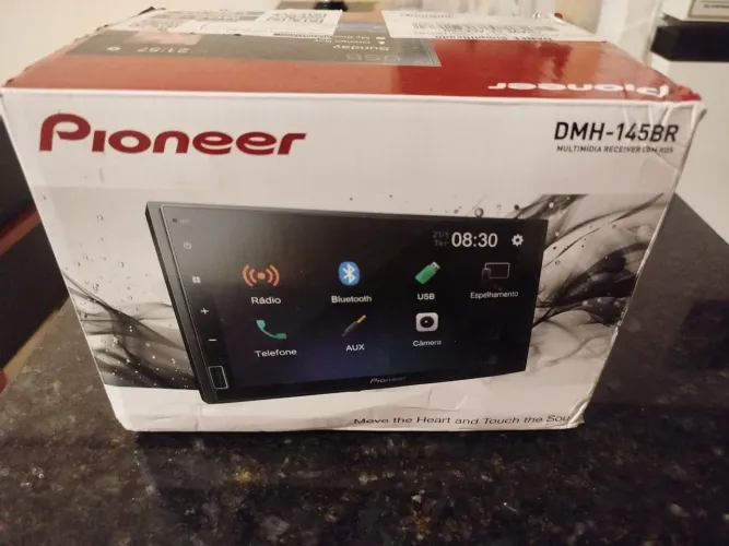 Multimídia pionner 7 polegadas nova